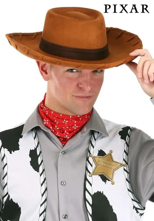 Adult Deluxe Woody Cowboy Costume Hat