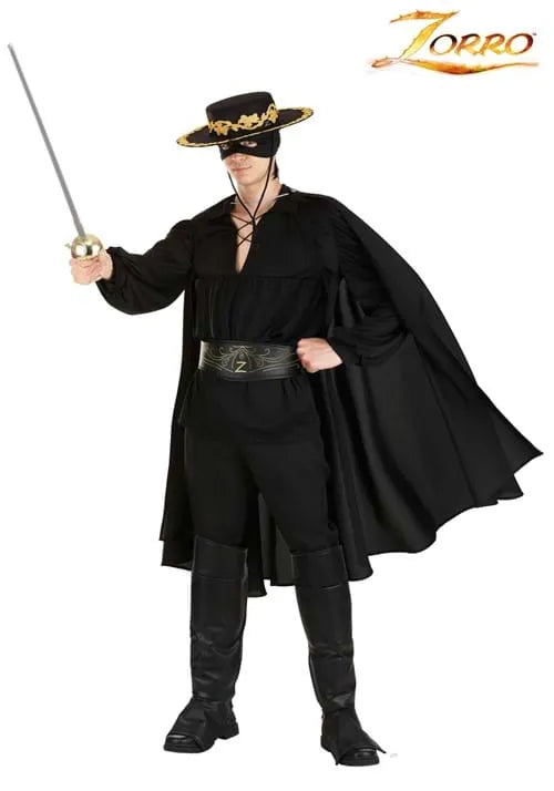 Adult Deluxe Zorro Costume Main image
