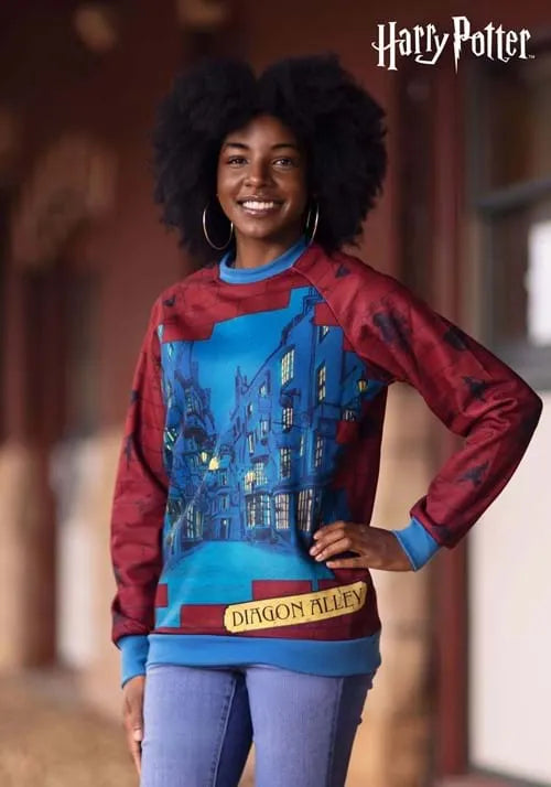 Adult Diagon Alley Harry Potter Sweater Main image