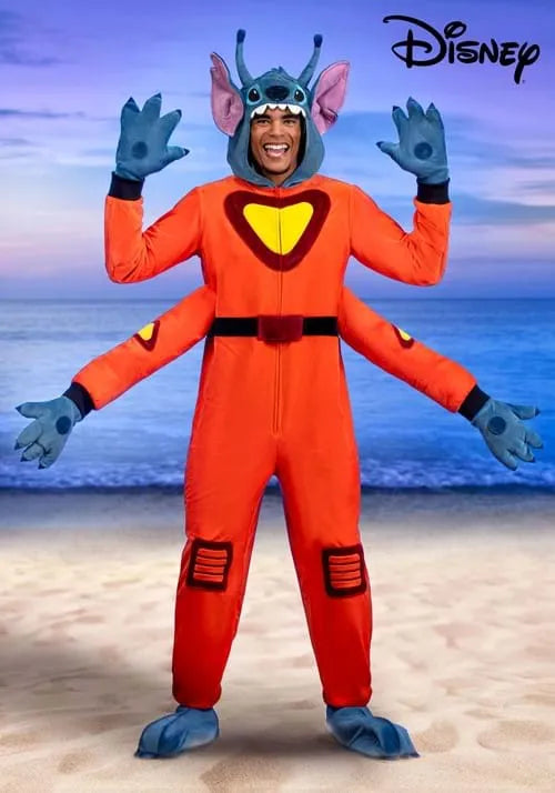 Adult Disney Lilo & Stitch Alien Stitch Costume