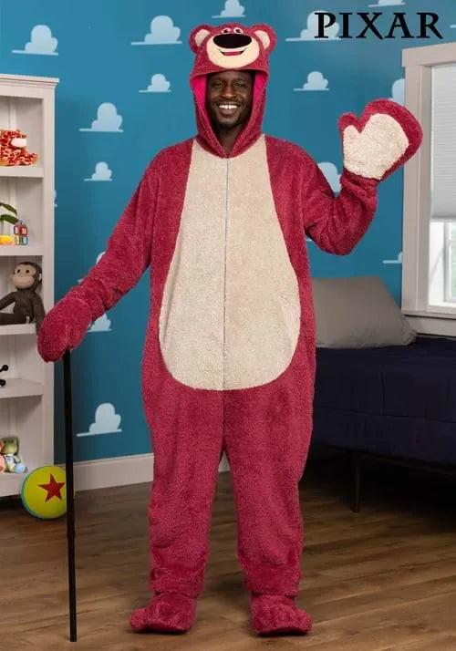 Adult Disney and Pixar Scented Lotso Toy Story Costume Main image