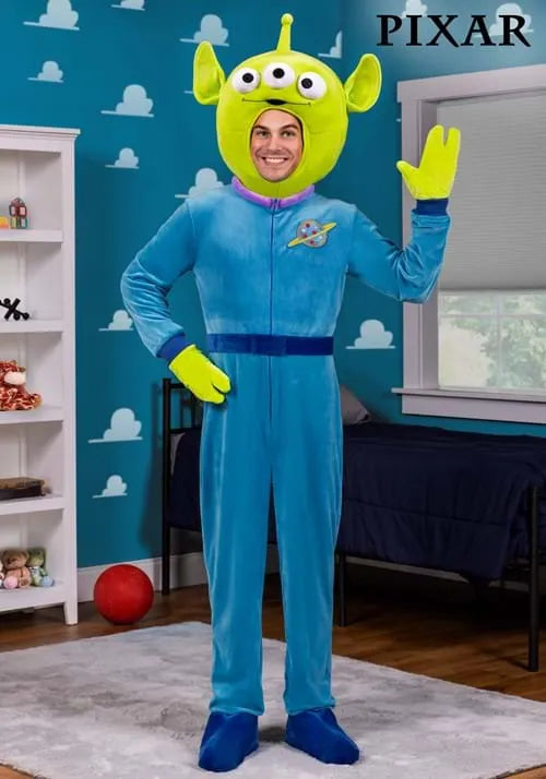 Adult Disney and Pixar Toy Story Alien Costume Main image