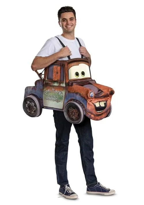 Adult Disney Cars Deluxe 3D Mater Costume Main image