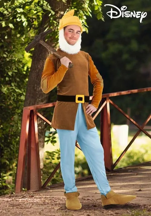 Adult Disney Happy Dwarf Costume Main image