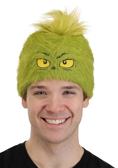 Dr. Seuss Grinch Fuzzy Adult Beanie