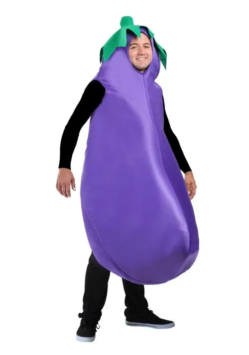 Adult Purple Eggplant Costume Main image