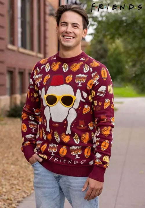 Adult Friends Thanksgiving Sweater Main image