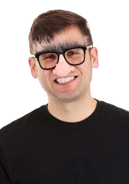 Adult Geezer Nose Glasses Main image