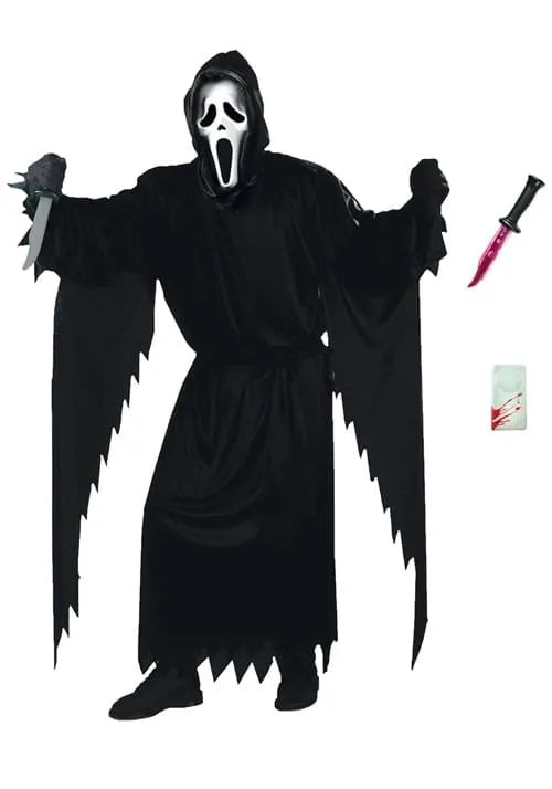 Adult Ghost Face Costume Set Main image