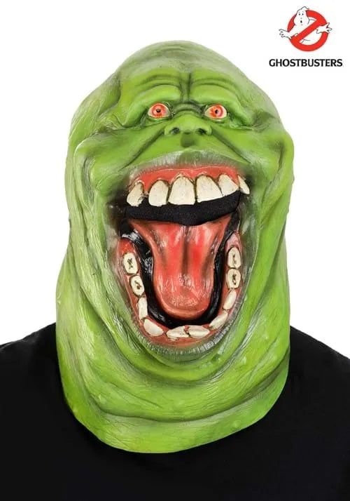 Adult Ghostbusters Slimer Costume Mask Main image