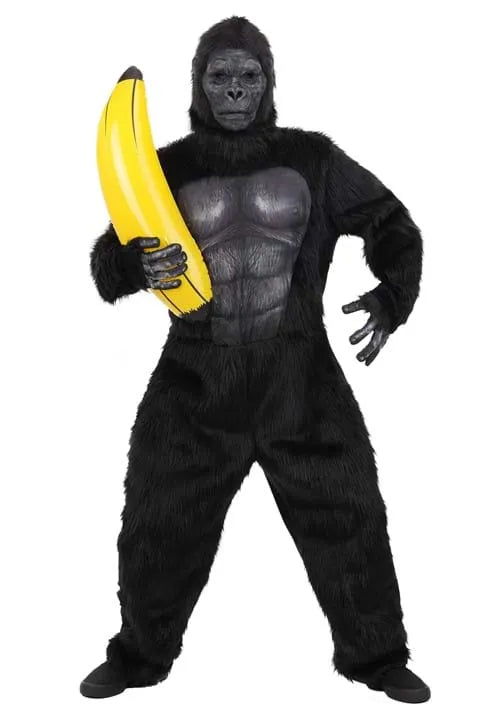 Adult Classic Gorilla Costume Main image