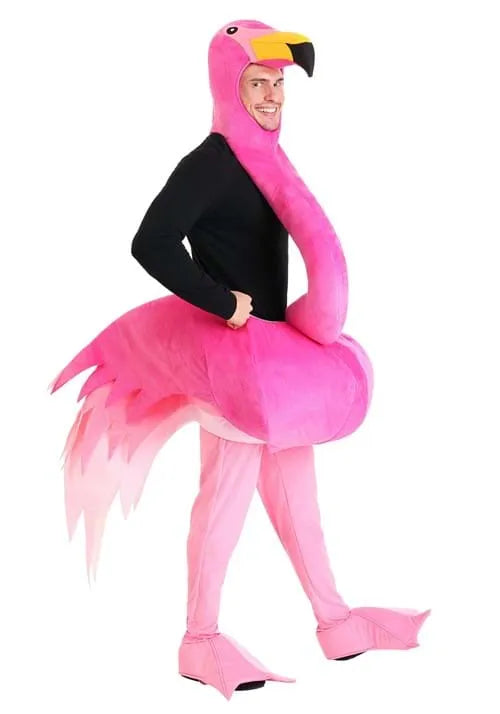 Adult Graceful Flamingo Costume Main image