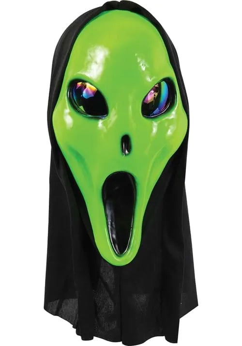 Adult Green Alien Spawn Mask Main image