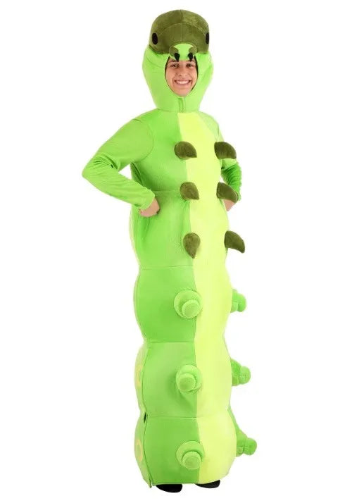 Adult Green Caterpillar Costume Main image