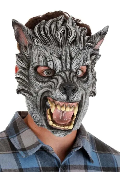 Adult Gray Wolf Mask Main image