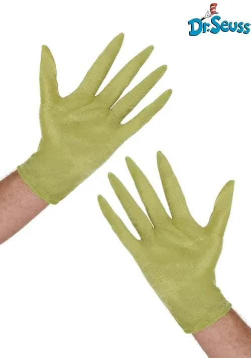 Adult Grinch Gloves Main image