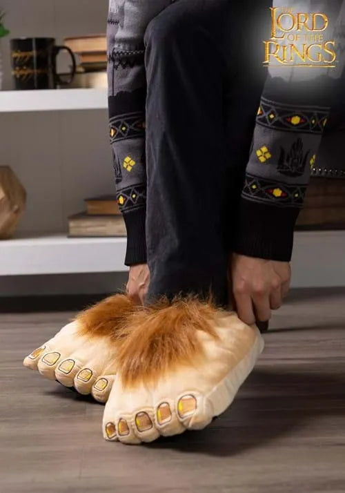 Adult The Hobbit Costume Feet Main image