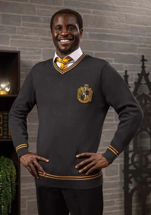 Harry Potter Hufflepuff Uniform Adult Sweater