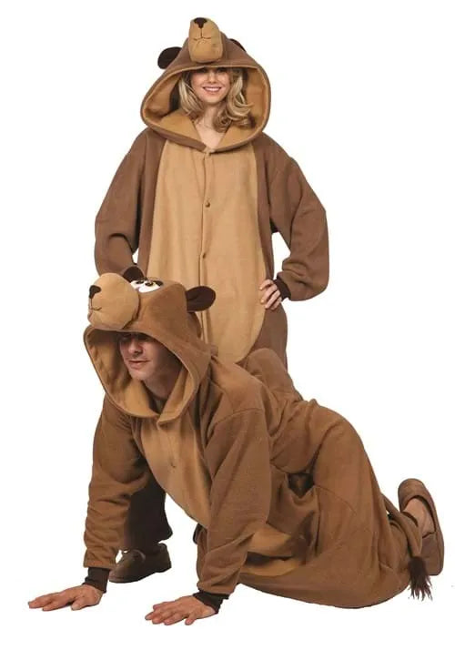 Adult Humphrey Camel Union Suit Costume Main image