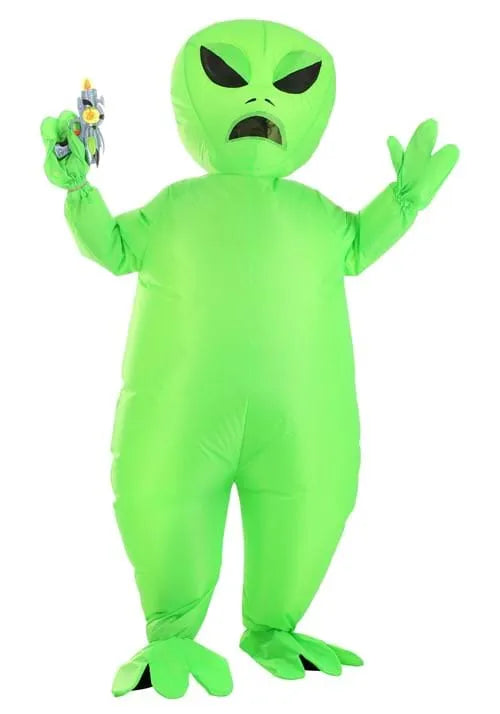Adult Inflatable Alien Costume Main image