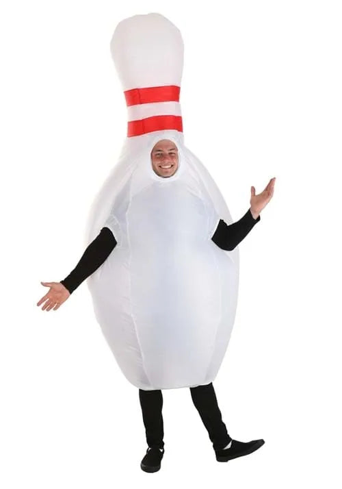Adult Inflatable Bowling Pin Costume Main image