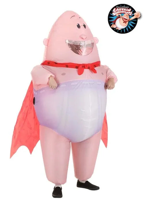 Adult Inflatable Captain Underpants Costume Main image