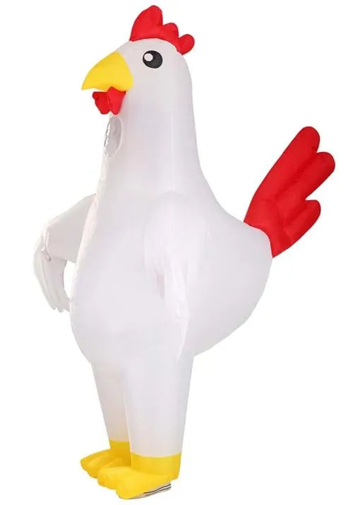Adult Inflatable Chicken Costume Main image