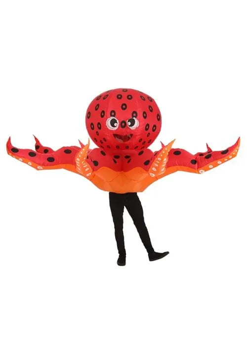 Adult Inflatable Octopus Costume Main image