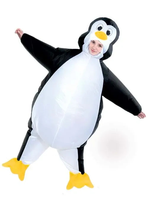 Adult Penguin Inflatable Costume Main image