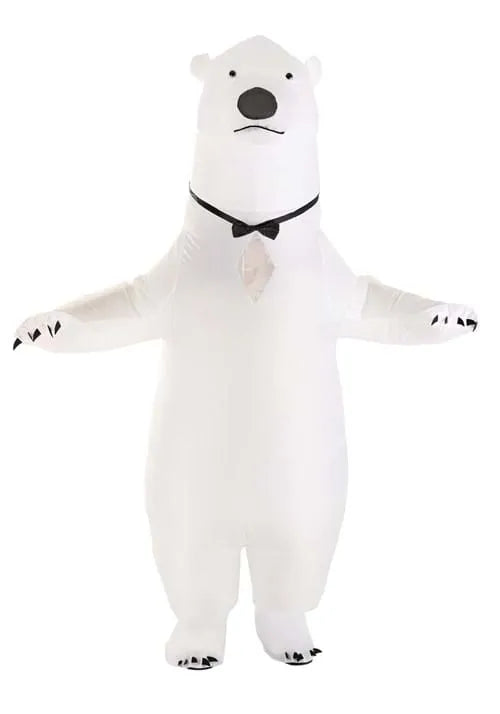 Adult Inflatable Polar Bear Costume Main image