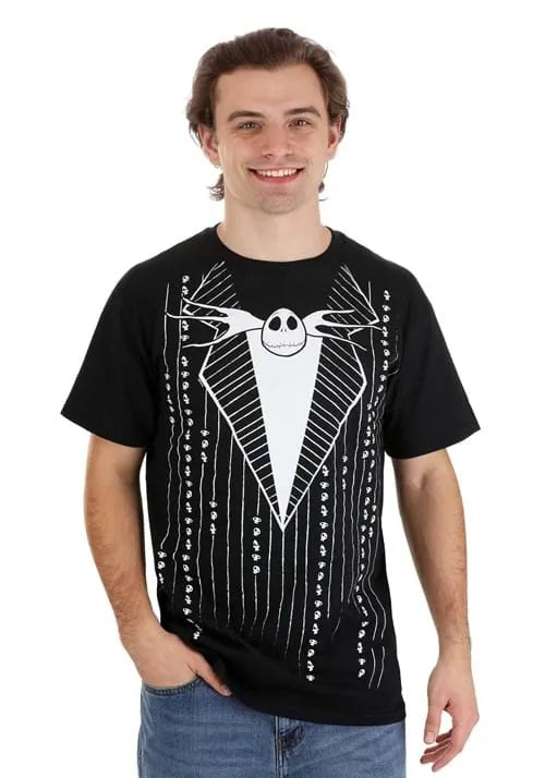 Adult Jack Skellington Tux Shirt Main image