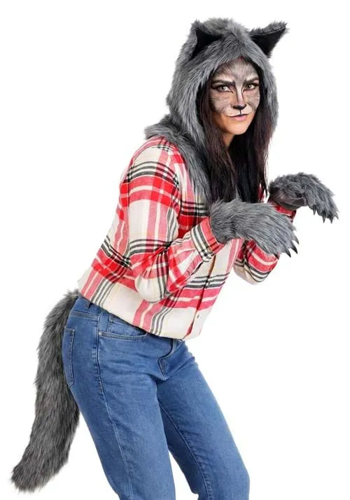 Adult/Kid's Ragged Werewolf Costume Kit