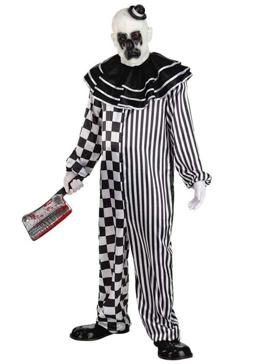 Adult Killer Gothic Clown Costume Main image