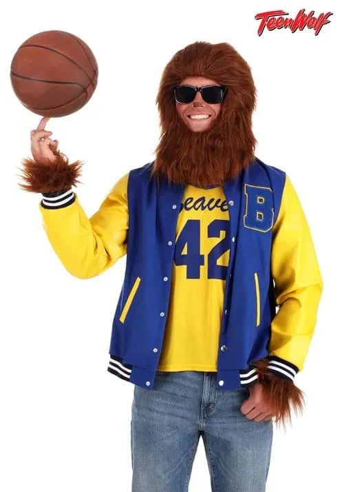 Adult Letterman's Jacket Teen Wolf Costume Main image