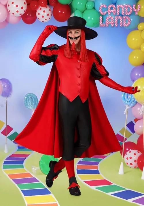 Adult Lord Licorice Candy Land Costume Main image