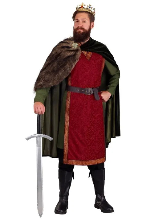 Adult Medieval King Costume Main image