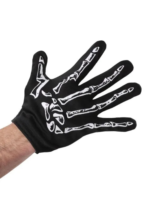 Adult Men's Skeleton Gloves Main image