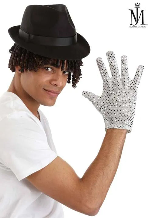 Adult Moonwalk Michael Jackson Glove & Hat Kit Main image