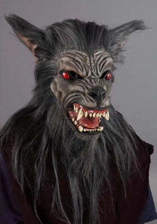 Adult Night Hound Costume Mask Main image