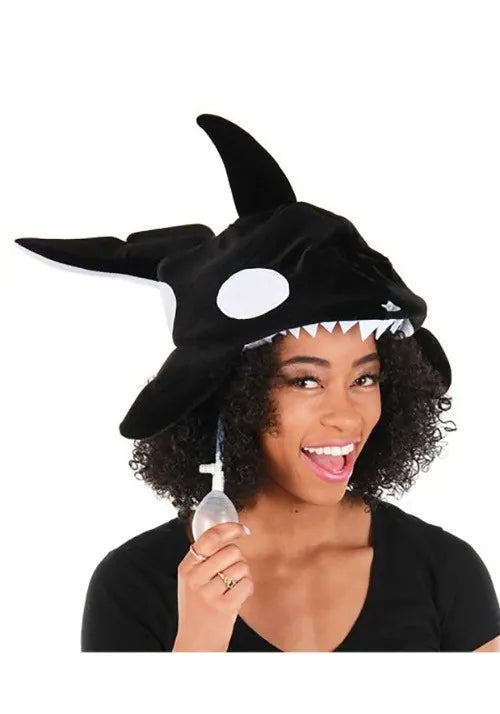 Adult Orca Sprazy Costume Hat Main image
