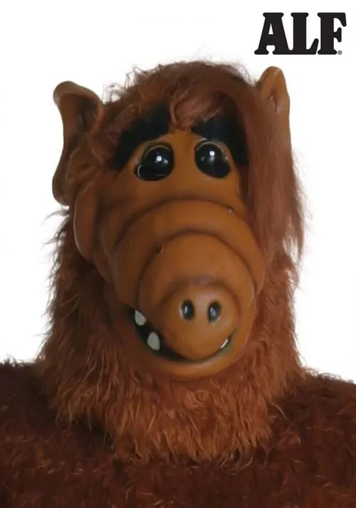 Adult Overhead ALF Costume Mask Main image