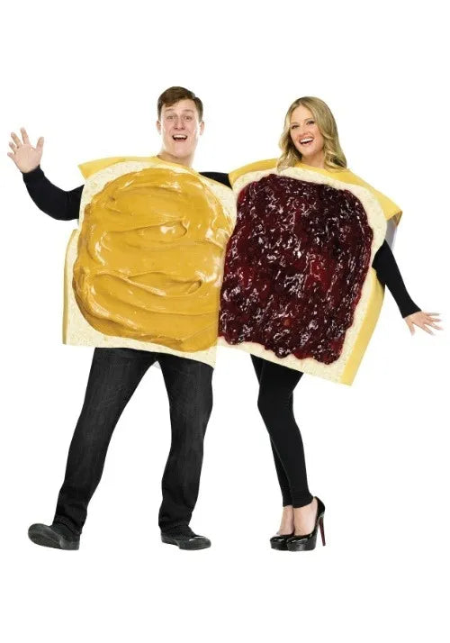 Adult Peanut Butter and Jelly Costume Main image