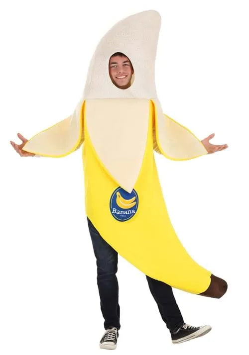 Adult Peeled Banana Costume Main image