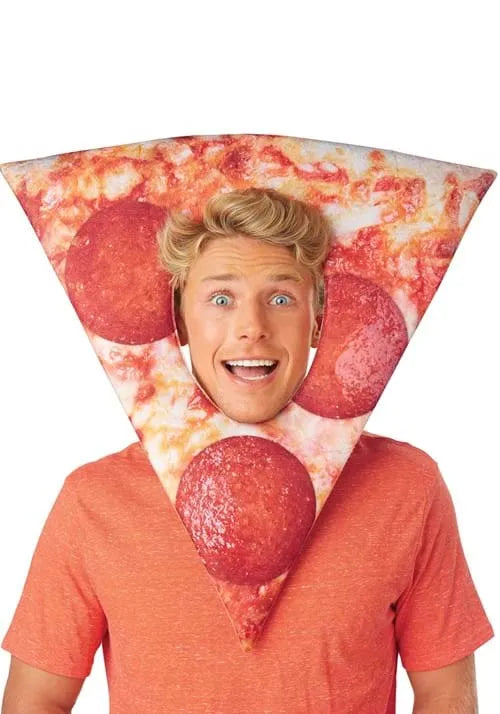 Adult Pepperoni Pizza Mask Main image