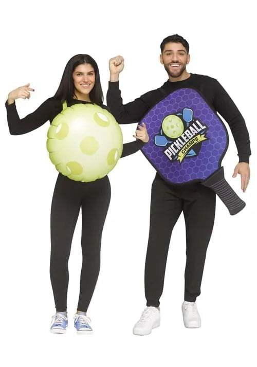 Adult Pickleball Couple Costume Main image