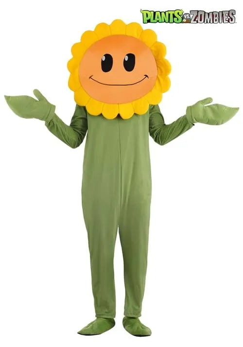 Adult Plants Vs. Zombies Sunflower Costume Main image