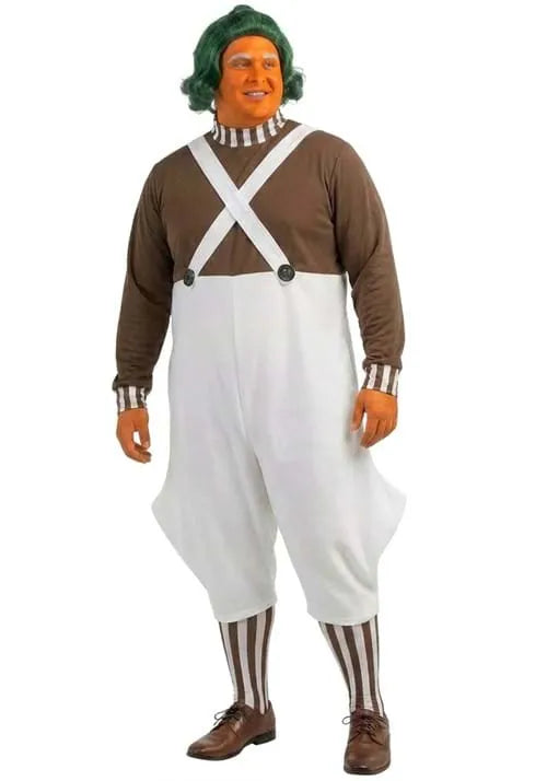 Adult Plus Size Oompa Loompa Costume
