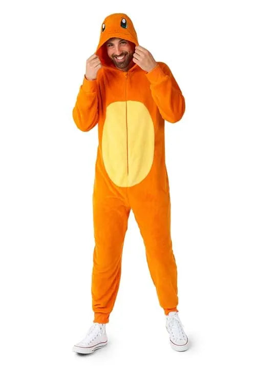 Adult PokÃ©mon Charmander Costume Onesie