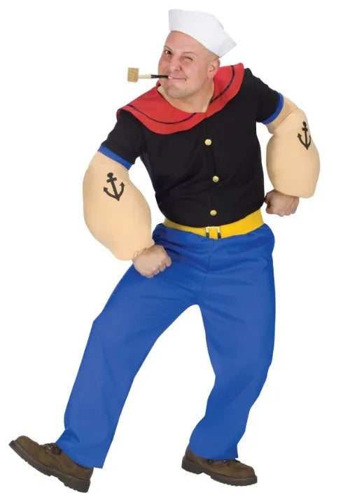 Adult Popeye Costume Main image