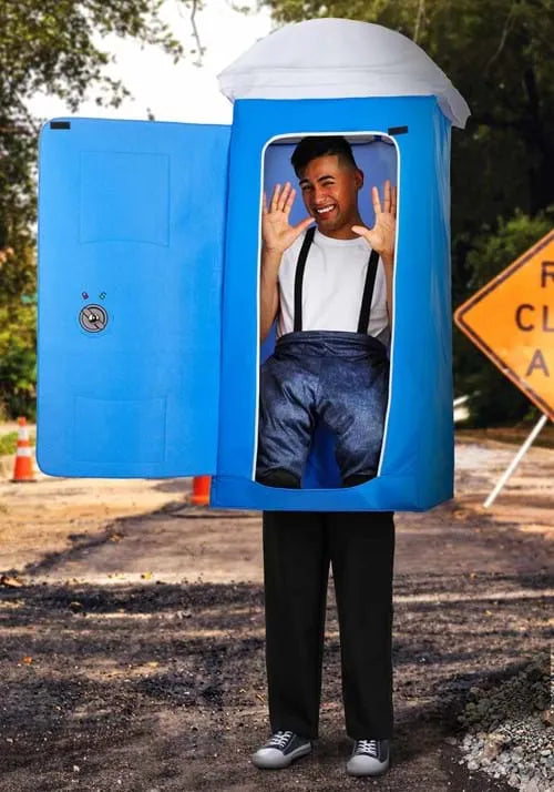 Adult Porta Potty Costume Main image